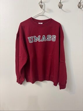 Champion UMASS Crewneck Sweatshirt